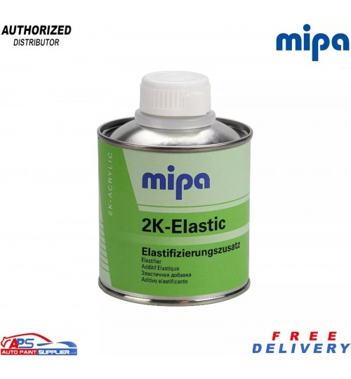 MIPA 2K Flex Additive 250ml - Enhances Flexibility for Car Paint & Clearcoat